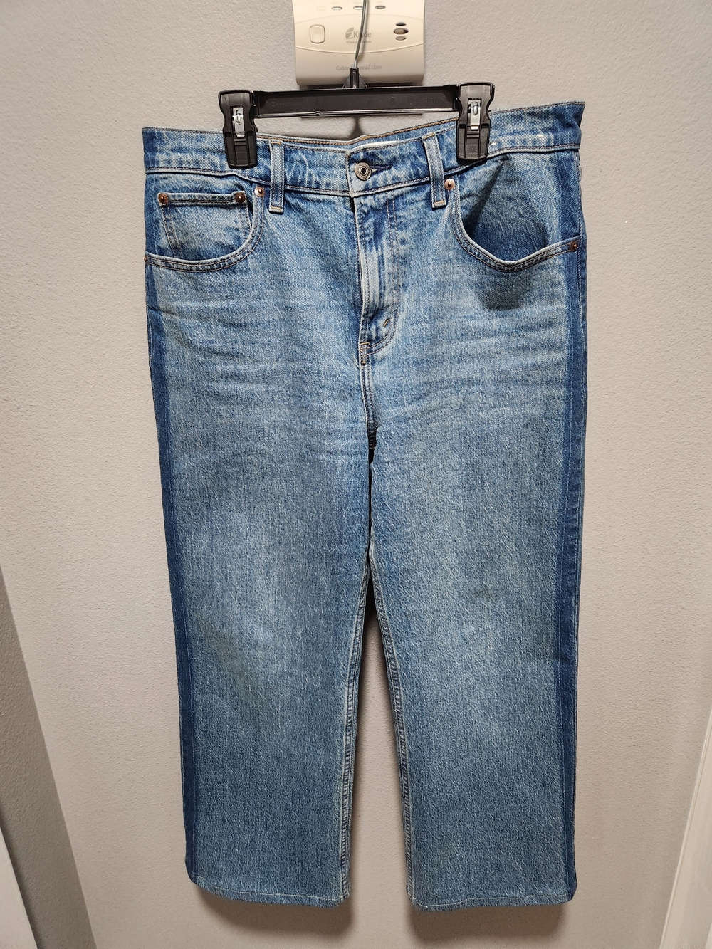 Abercrombie & Fitch Light Wash Straight Jeans